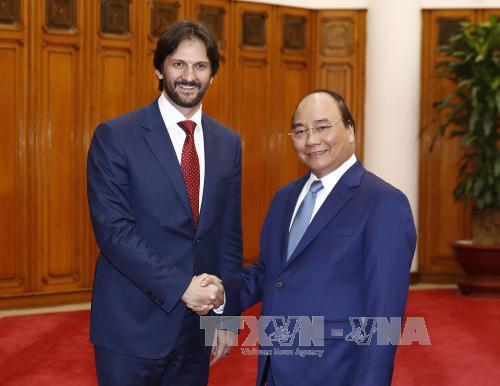Thủ tướng Nguyễn Xuân Phúc tiếp Phó Thủ tướng kiêm Bộ trưởng Bộ Nội vụ Cộng hòa Slovakia 